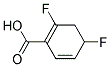 2,4-DIFLUORO-3-HYDROBENZOIC ACID Struktur