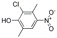 2-CHLORO-3,6-DIMETHYL-4-NITRO PHENOL Struktur