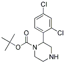 2-(2,4-DICHLORO-PHENYL)-PIPERAZINE-1-CARBOXYLIC ACID TERT-BUTYL ESTER Struktur