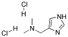 (1H-IMIDAZOL-4-YLMETHYL)-DIMETHYL-AMINE 2HCL Struktur