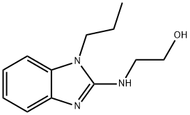 2-[(1-PROPYL-1H-BENZIMIDAZOL-2-YL)AMINO]ETHANOL Struktur