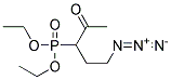 [1-(2-AZIDO-ETHYL)-2-OXO-PROPYL]-PHOSPHONIC ACID DIETHYL ESTER Struktur