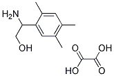 2-AMINO-2-(2,4,5-TRIMETHYLPHENYL)ETHANOL OXALATE Struktur