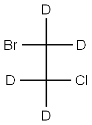 1-BROMO-2-CHLOROETHANE-D4 Struktur