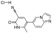 1,2-DIHYDRO-5-(IMIDAZO[1,2-A]PYRIDIN-6-YL)-6-METHYL-2-OXO-3-PYRIDINECARBONITRILE HYDROCHLORIDE Struktur