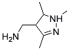 1-(1,3,5-TRIMETHYL-4H-1LAMBDA5-PYRAZOL-4-YL)METHANAMINE Struktur