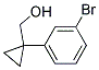 [1-(3-BROMO-PHENYL)-CYCLOPROPYL]-METHANOL Struktur