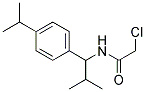 2-CHLORO-N-[1-(4-ISOPROPYLPHENYL)-2-METHYLPROPYL]ACETAMIDE Struktur