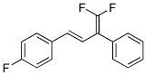 1-(4,4-DIFLUORO-3-PHENYL-BUTA-1,3-DIENYL)-4-FLUOROBENZENE Struktur