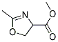 2-METHYL-4,5-DIHYDRO-OXAZOLE-4-CARBOXYLIC ACID METHYL ESTER Struktur