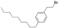 1-(2-BROMOETHYL)-4-N-NONYLBENZENE Struktur