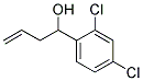 1-(2,4-DICHLORO-PHENYL)-BUT-3-EN-1-OL Struktur