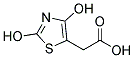 2,4-DIHYDROXYTHIAZOLE-5-ACETIC ACID Struktur