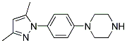 1-[4-(3,5-DIMETHYL-PYRAZOL-1-YL)-PHENYL]-PIPERAZINE Struktur