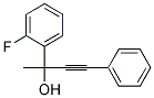 2-(2-FLUORO-PHENYL)-4-PHENYL-BUT-3-YN-2-OL Struktur