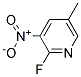 2-Fluoro-3-Nitro-5-Methylpyridine Struktur