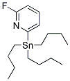 2-Fluoro-6-(tributylstannyl)pyridine Struktur