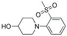 1-[2-(Methylsulphonyl)phenyl]piperidin-4-ol Struktur