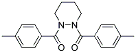 [2-(4-METHYL-BENZOYL)-TETRAHYDRO-PYRIDAZIN-1-YL]-P-TOLYL-METHANONE Struktur