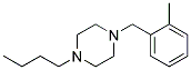 1-Butyl-4-(2-Methylbenzyl)Piperazine Struktur