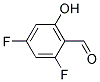 2,4-Difluoro-6-hydroxybenzaldehyde Struktur