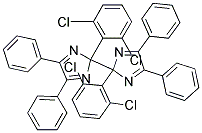 2,2'-Bis(2,6-dichlorophenyl)-4,4',5,5'-tetraphenyl-biimidazole Struktur