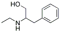 (+)-2-(ETHYLAMINO)-3-PHENYLPROPANOL Struktur