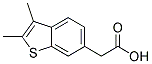 (2,3-DIMETHYLBENZO(B)THIEN-6-YL)ACETICACID Struktur