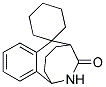 1',2'-DIHYDROSPIRO(CYCLOHEXANE-1,5'-(1,4)PROPANO(5H-2)BENZAZEPIN)-3'(4'H)-ONE Struktur