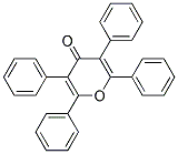 2,3,5,6-TETRAPHENYL-4-PYRANONE Struktur