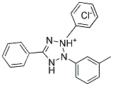 2,5-DIPHENYL-3-(M-TOLYL)-2H-TETRAZOLIUMCHLORIDE Struktur