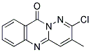 2-CHLORO-3-METHYLPYRIDAZINO(6,1-B)QUINAZOLIN-10-ONE Struktur