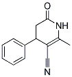 2-METHYL-6-OXO-4-PHENYL-1,4,5,6-TETRAHYDRO-3-PYRIDINECARBONITRILE Struktur