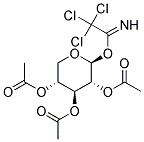 2,3,4-TRI-O-ACETYL-B-D-XYLOPYRANOSYL TRICHLOROACETIMIDATE Structure