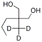 2-METHYL-D3-2-PROPYL-1,3-PROPANEDIOL Struktur