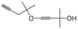 2-METHYL-3-BUTYN-2-OL, (DIMETHYL PROPARGYL CARBINOL) Struktur