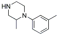 2-METHYL-1-(M-TOLYL)-PIPERAZINE Struktur