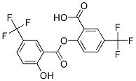 2-HYDROXY-5-TRIFLUOROMETHYLBENZOIC ACID, 5-TRIFLUOROMETHYLSALICYLIC ACID Struktur