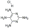 2,4,5,6-TETRAAMINOPYRIMIDINE MONOHYDROCHLORIDE Struktur