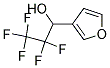 2,2,3,3,3-PENTAFLUORO-1-(3-FURYL)PROPAN-1-OL Struktur