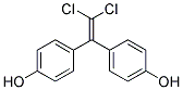 1,1-BIS(4-HYDROXYPHENYL)-2,2-DICHLOROEHTYLENE Struktur