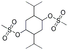 (+)-2,5-DIISOPROPYLCYCLOHEXANE-1,4-DIMESYLATE Struktur