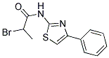 2-BROMO-N-(4-PHENYL-1,3-THIAZOL-2-YL)PROPANAMIDE, TECH Struktur