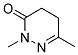 2,6-DIMETHYL-2,3,4,5-TETRAHYDROPYRIDAZIN-3-ONE, TECH Struktur