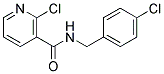 2-CHLORO-N-(4-CHLOROBENZYL)NICOTINAMIDE, TECH Struktur