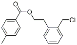 2-(CHLOROMETHYL)PHENETHYL 4-METHYLBENZOATE, TECH Struktur