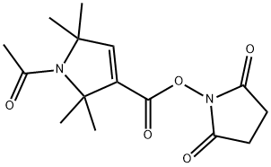 1-ACETYL-2,2,5,5-TETRAMETHYL-3-PYRROLINE-3-CARBOXYLIC ACID, N-HYDROXYSUCCINIMIDE ESTER price.