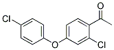 2'-CHLORO-4'-(4-CHLOROPHENOXY)ACETOPHENONE 95+% Struktur