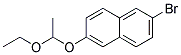 2-BROMO-6-[1-(2-ETHOXY)ETHOXY]NAPHTHALENE 95+% Struktur