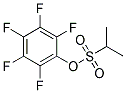 2,3,4,5,6-PENTAFLUOROPHENYL 2-PROPANESULPHONATE Struktur